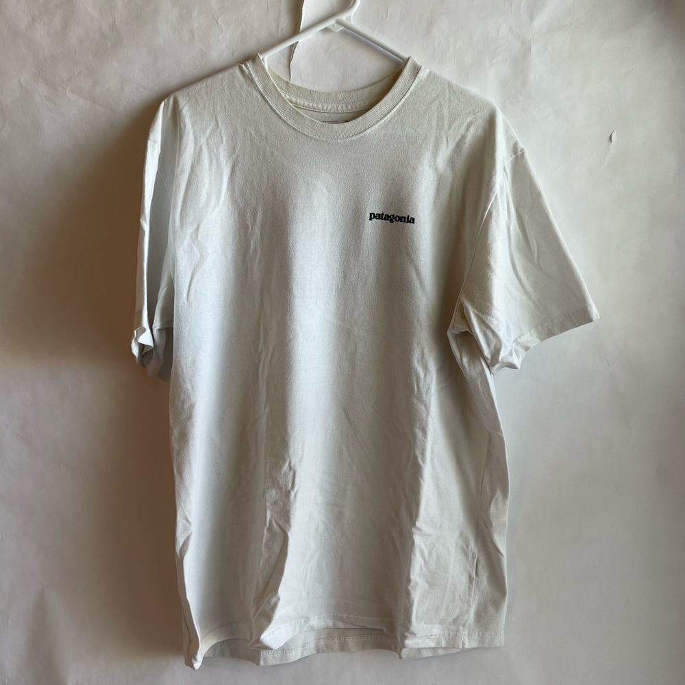 Patagonia Logo White T-Shirt
